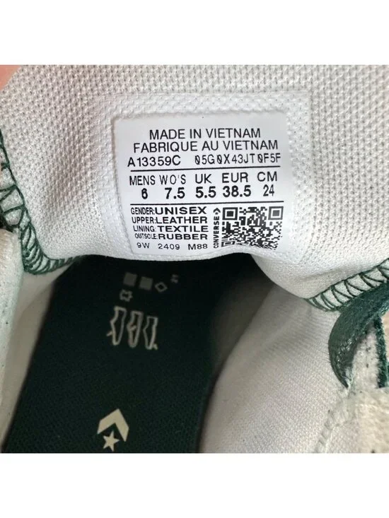 ⭐Converse Run Star Trainer Ox 7.5 Women Shoes Suede Green Casual Sneaker A13359C - Picture 9 of 15